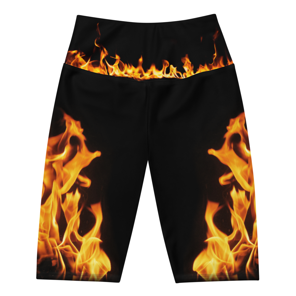 FD Flame Biker Shorts