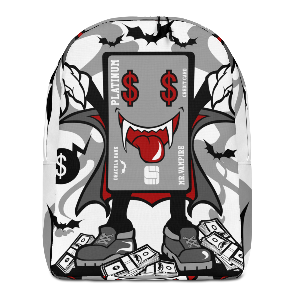 Mr. Vampire Card Minimalist Backpack