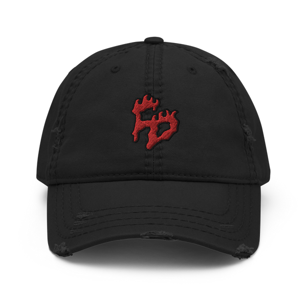 FD Distressed Dad Hat