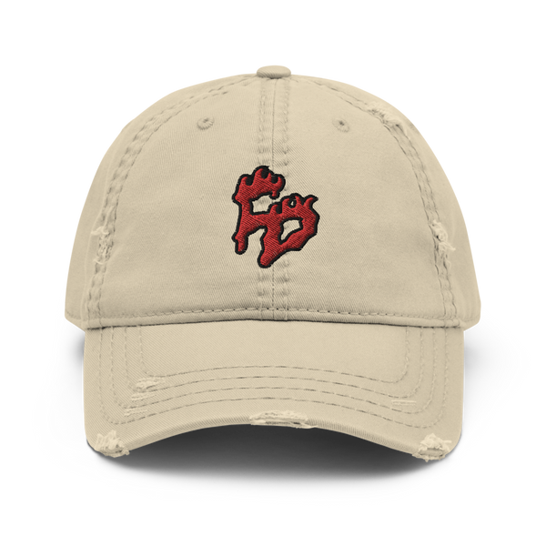 FD Distressed Dad Hat