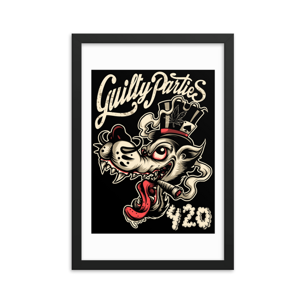 FD Guilty Parties Framed poster