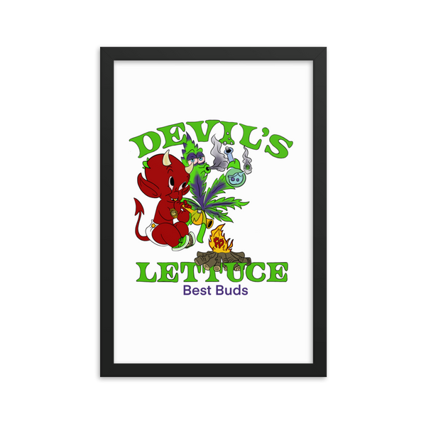 Devil’s Lettuce Framed poster