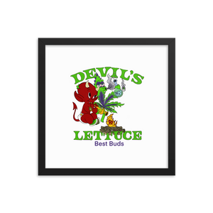 Devil’s Lettuce Framed poster