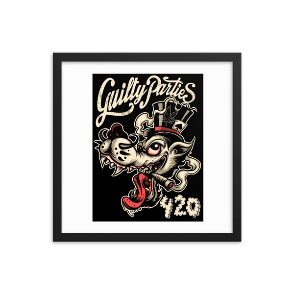 FD Guilty Parties Framed poster