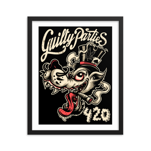 FD Guilty Parties Framed poster