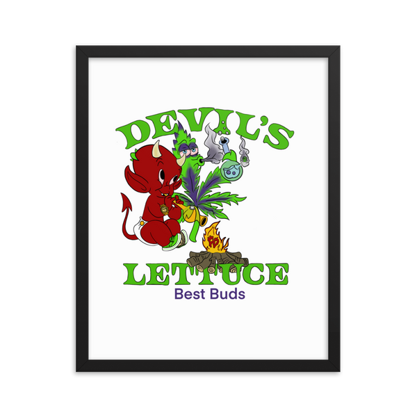 Devil’s Lettuce Framed poster