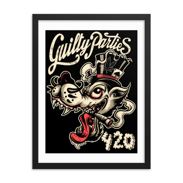 FD Guilty Parties Framed poster