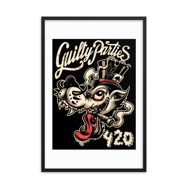 FD Guilty Parties Framed poster