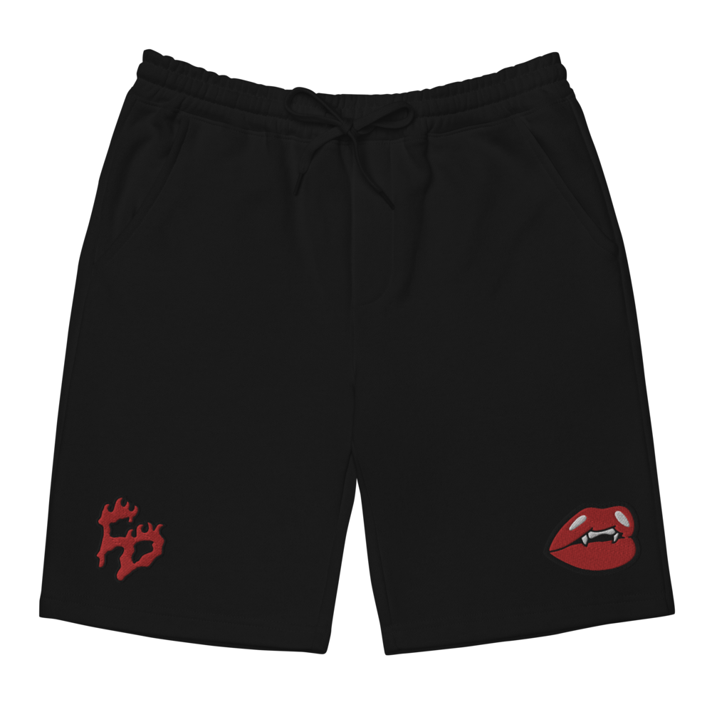 FD Vamp Bite Embroidery Men's fleece shorts