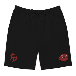 FD Vamp Bite Embroidery Men's fleece shorts