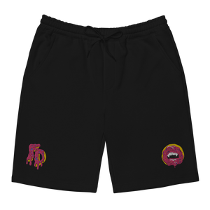 FD Donut Embroidery Men's fleece shorts