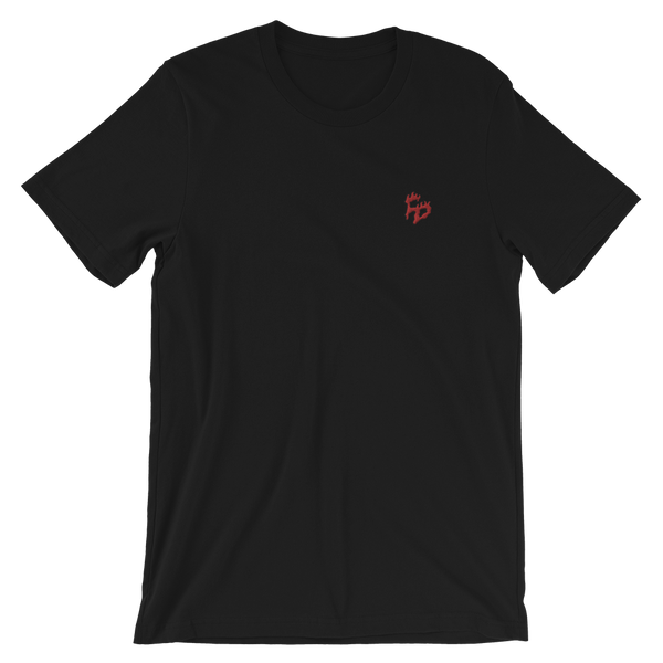FD Embroidered Short-Sleeve Unisex T-Shirt
