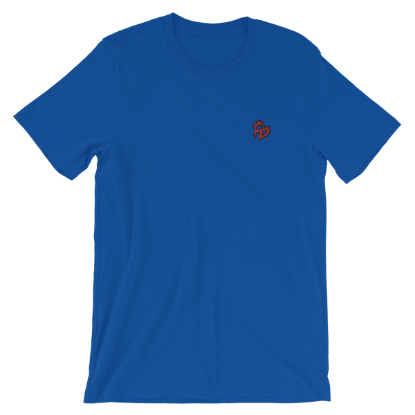 FD Embroidered logo Short-Sleeve Unisex T-Shirt