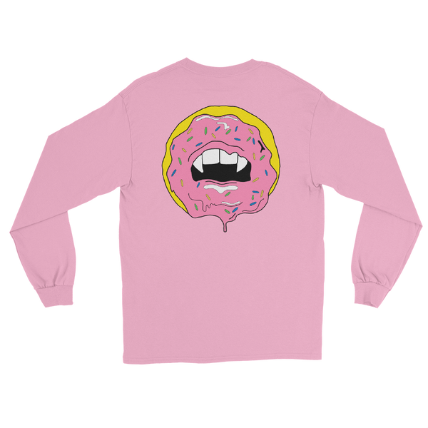FD pink donut Long Sleeve T-Shirt