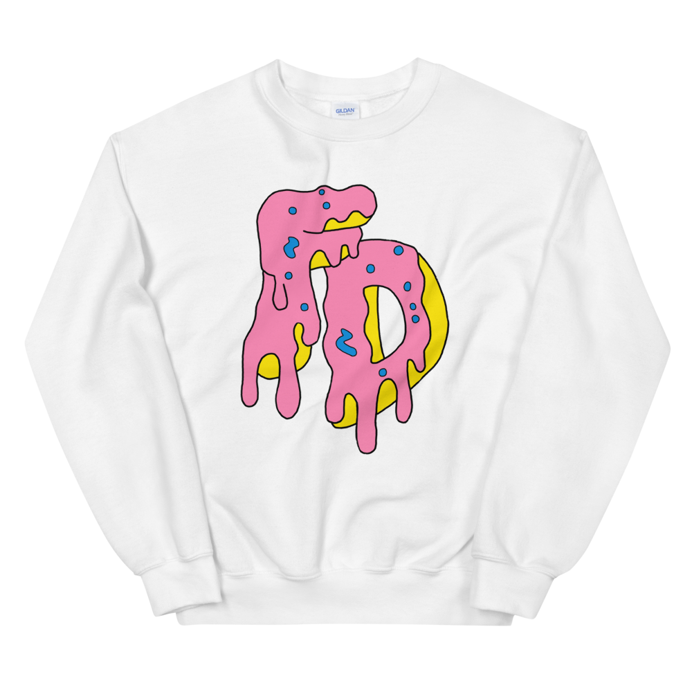 Pink FD Donut Unisex Sweatshirt