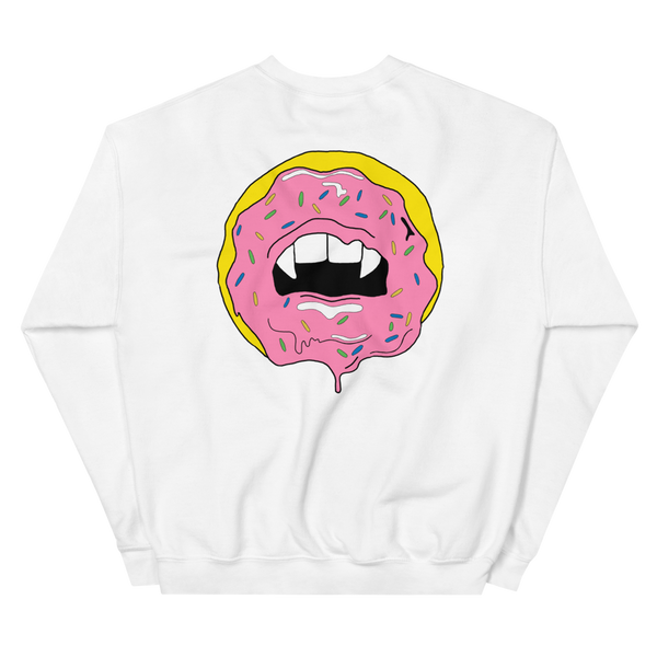 Pink FD Donut Unisex Sweatshirt