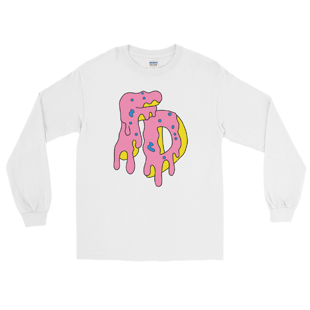 FD pink donut Long Sleeve T-Shirt