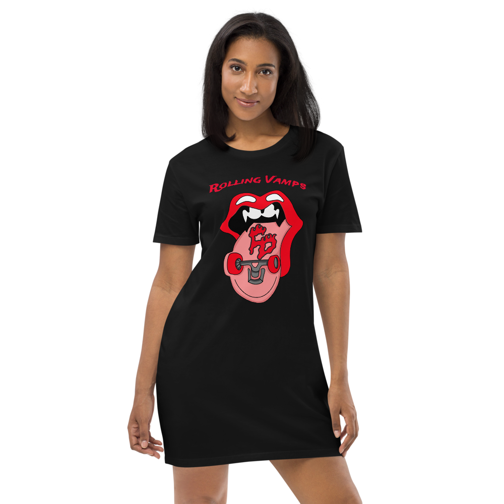 FD Rolling Vamps T-shirt dress