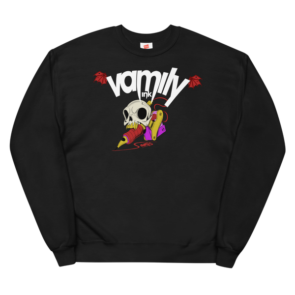 FD X Vamily Ink Unisex fleece sweatshirt