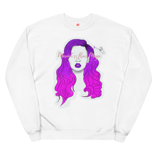 Unisex FD X Mariah’s Hair Magic fleece sweatshirt