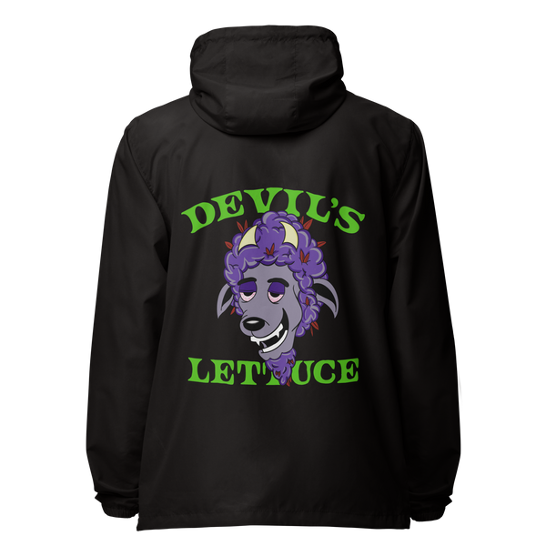 FD Devils Lettuce lightweight zip up windbreaker