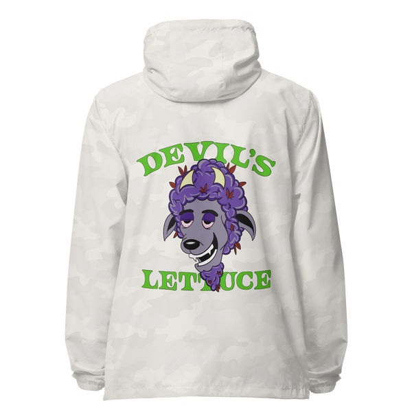 FD Devils Lettuce lightweight zip up windbreaker
