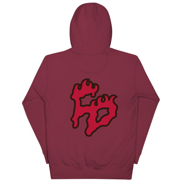 FD Black Hearts and Halos Hoodie a