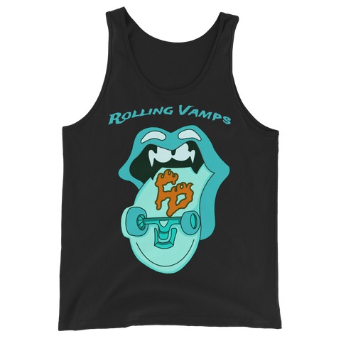 FD ROLLING VAMP Unisex Tank Top