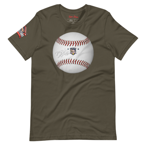 USMA Autograph Baseball t-shirt