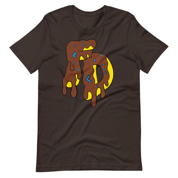 FD Chocolate Donut Short-Sleeve T-Shirt