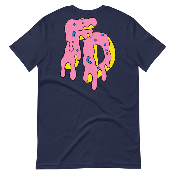 FD Donut Pirate Front Short-Sleeve T-Shirt