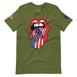 FD Rolling Vamps X U.S. Military All-star’s T-Shirt