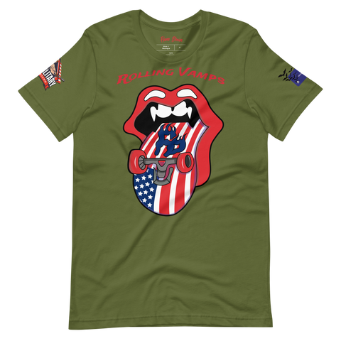 FD Rolling Vamps X U.S. Military All-star’s T-Shirt